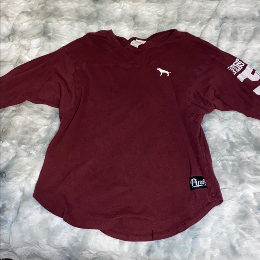 Victoria’s Secret pink shirt